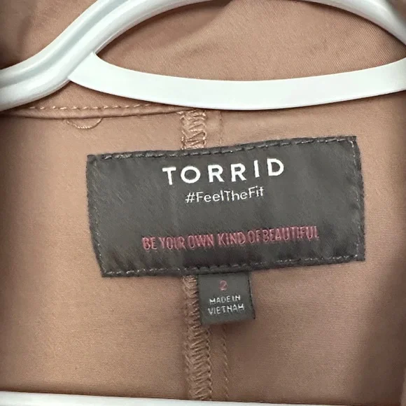 Torrid Brown Utility Jacket - Picture 2 of 6